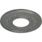 Ekena Millwork Anthony Ceiling Medallion (Fits Canopies up to 11 5/8"), 29 3/8"OD x 11 5/8"ID x 1 1/8"P, Silver CM29ATSLS - alternate 4